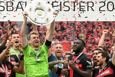 Bayer feiert perfekte Saison: 