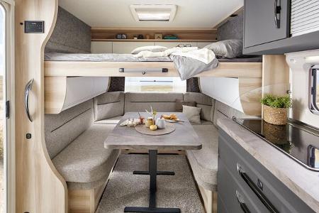 Hubbett in Schlafposition