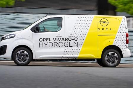 Opel Vivaro-E Hydrogen Fahrbericht Wasserstoff Brennstoffzelle