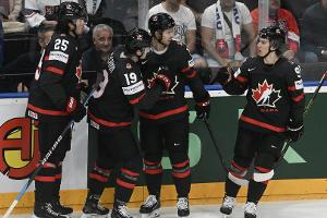 Eishockey-WM: Titelverteidiger Kanada im Halbfinale