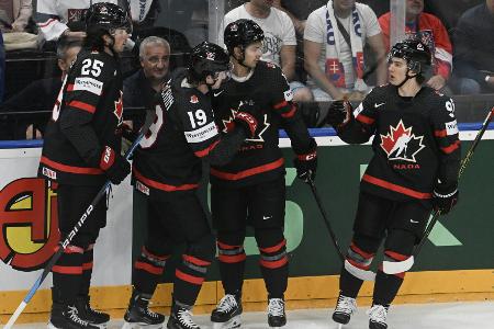 Eishockey-WM: Titelverteidiger Kanada im Halbfinale