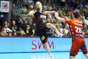 Kantersieg gegen Balingen: Magdeburg vor Meisterschaft