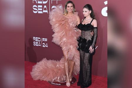Cannes: So strahlt Heidi Klum mit ihrer Tochter auf dem roten Teppich