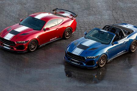 2025 Shelby Ford Mustang S650 Super Snake Coupé und Cabrio