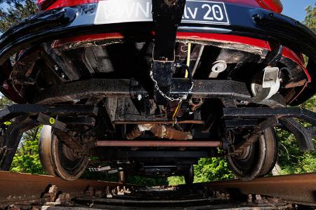 VW T1 Kombi (1955) Klv-20 Schienen-Bulli Fahrgestell