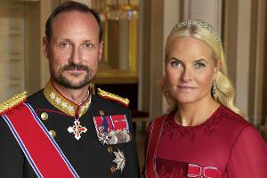 Haakon und Mette-Marit: Königliches Porträt des Kronprinzenpaares