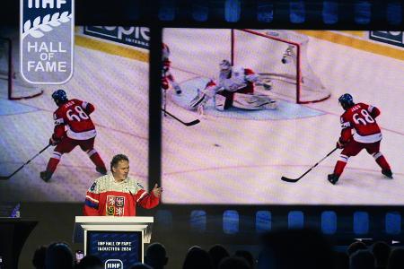 Tschechiens Eishockey-Idol Jagr in Hall of Fame der IIHF