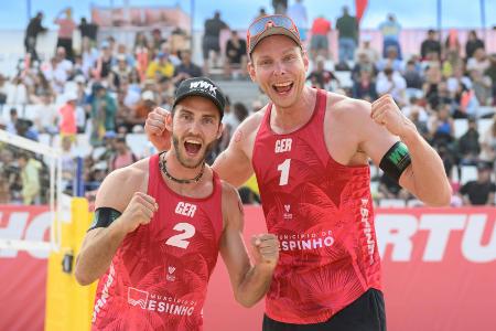 Beachvolleyball: Ehlers/Wickler verlieren Finale in Espinho
