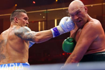 Rückkampf von Usyk gegen Fury am 21. Dezember
