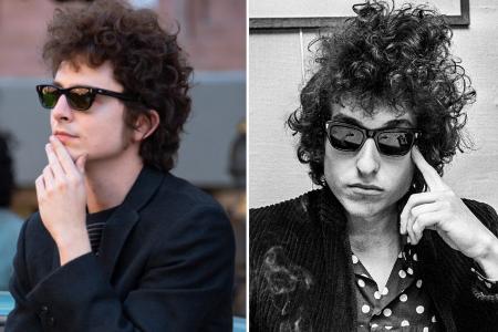 Timothée Chalamet als Bob Dylan: Neue Bilder vom Set in New York City