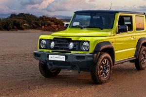 05/2024 Collage Ineos Grenadier und Suzuki Jimny