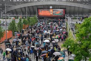 Wieder Regen in Paris - Zverev bereitet sich auf Einsatz vor