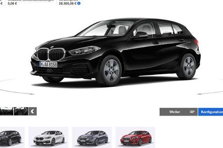 BMW 1er (F40) 118i Konfigurator