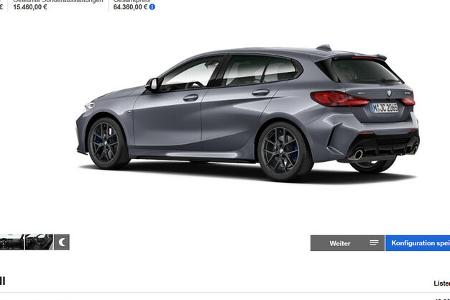BMW 1er (F40) M135i xDrive Konfigurator