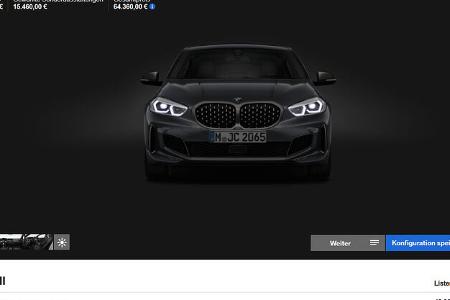 BMW 1er (F40) M135i xDrive Konfigurator