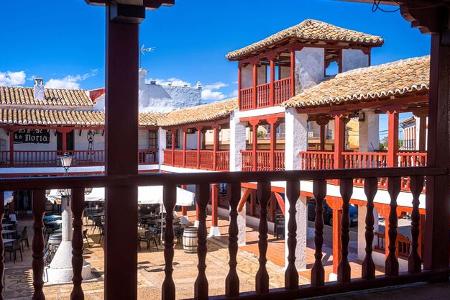 Platz, Manchega-Architektur