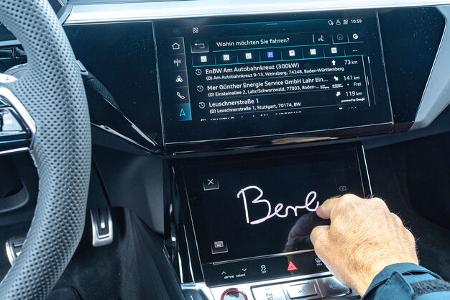 Audi SQ8 e-tron, Infotainmentsystem + Navigation