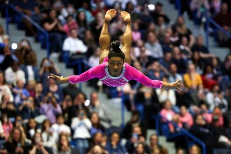 Turnen: Biles bei US-Meisterschaften in Olympia-Form
