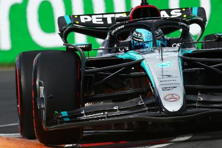 Russell holt Pole Position in Kanada