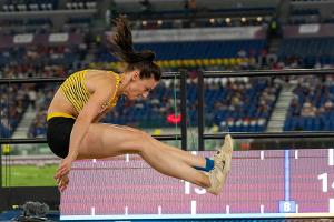 Dreispringerin Gierisch landet auf Platz zehn