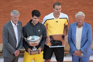 Zverev: Gegen "Biest" Alcaraz "alles gegeben"