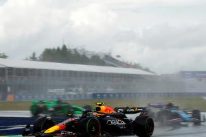 Grid-Strafe für Perez in Barcelona