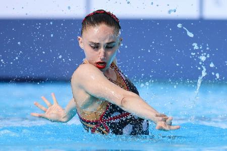 Synchronschwimmerin Bleyer holt EM-Silber