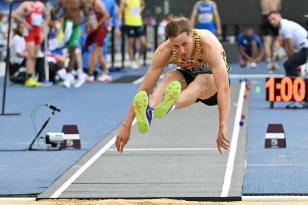 Dreisprung: Heß EM-Fünfter - Diaz Fortun fliegt auf 18,18 m