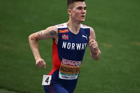 Ingebrigtsen macht historisches drittes EM-Double perfekt
