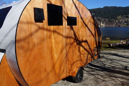 Holzwohnwagen