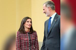 Felipe und Letizia von Spanien: Süße Szene bei offiziellem Meeting