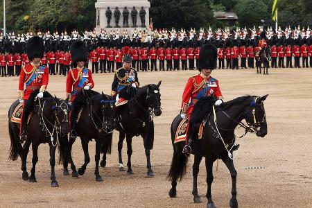 Geburtstagsparade für König Charles: So läuft Trooping the Colour