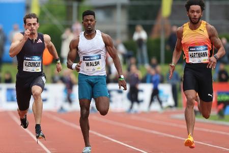 9,92 Sekunden: Hartmann läuft beste deutsche 100-m-Zeit