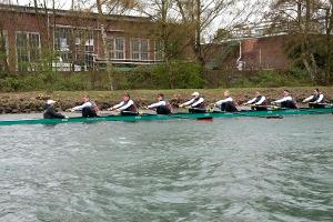 Achter erneut geschlagen - Platz zwei beim Olympia-Test