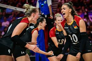 Volleyballerinnen beenden Nations-League-Saison mit Sieg
