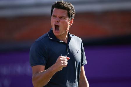 London: Asse-Rekord für Kanadier Raonic