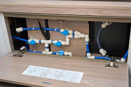 Sprite Cruzer 635 SR Frischwassertank