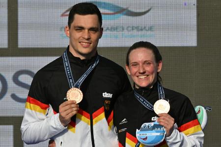 Wasserspringen: Wieder EM-Bronze für Rother und Massenberg