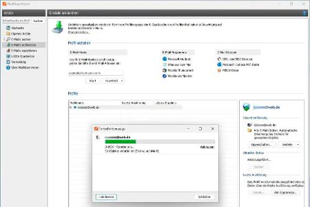 Mailstore Home speichert die Nachrichten Ihrer E-Mail-Konten in einer Datenbank auf Ihrem Computer. Dadurch können Sie Ihre E-Mails im Volltext durchsuchen, ohne Ihr E-Mail-Programm oder den Webmailer öffnen zu müssen.