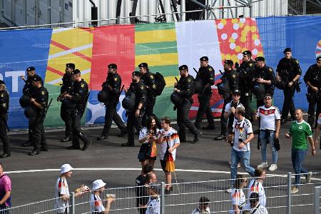 Deutschland gegen Ungarn: Polizei zieht positive Bilanz