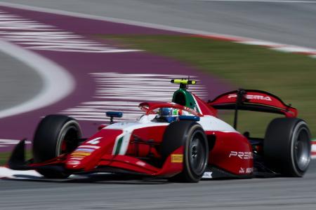 Formel 2: Antonelli und Bearman weit zurück