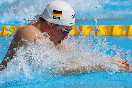 Schwimm-EM: De Geus holt Silber im Brust-Sprint