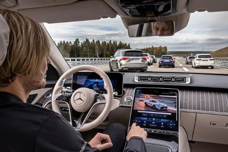 Mercedes Drive Pilot - autonomes Fahren nach Level 3