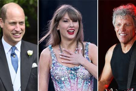 Vom Thronfolger bis zum Musikstar: Alle wollen Taylor Swift sehen