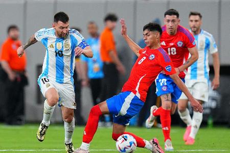 Argentinien besiegt Chile und vertreibt die bösen Geister