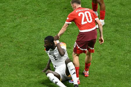 Rüdiger weiter im Aufbau