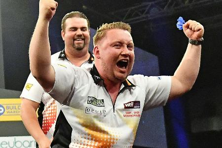 Team-WM: Darts-Profis Schindler und Clemens im Achtelfinale