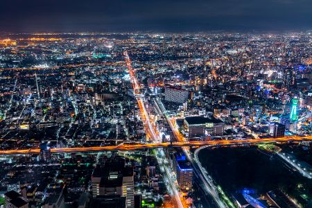 osaka bei nacht