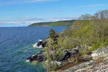 Bucht, Felsen, Meer, StrŠucher