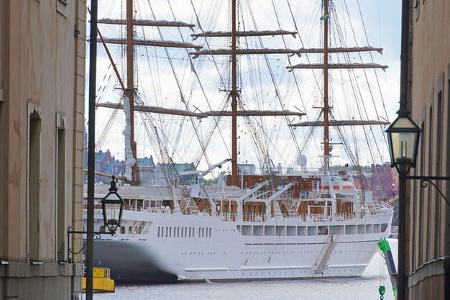 Kreuzfahrtsegler Sea Cloud, Fassaden